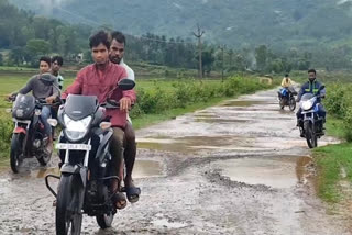 Andhra-Odisha border road