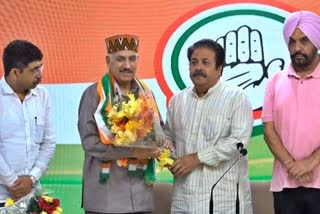 politics start after khimi ram sharma joins congress