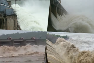 telangana all projects filled full of water due to continuous rains