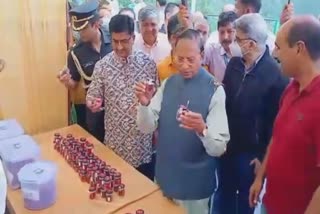 governor-of-sikkim-visited-indian-international-trade-saffron-spice-park-dusoo-pampore