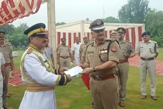 Oath administered to the policemen doing training