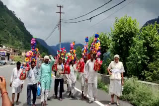 Kanwar Yatra in Uttarkashi