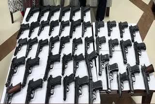Indian Couple With 45 Pistols Arrested