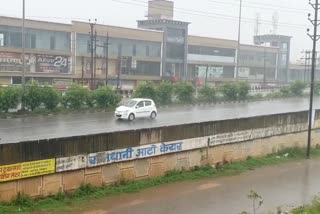 less than average rain recorded in chhattisgarh