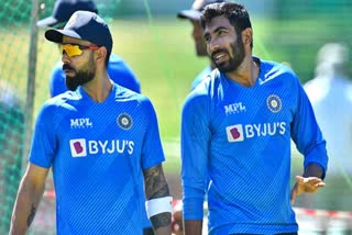 Virat Kohli jasprit bumrah