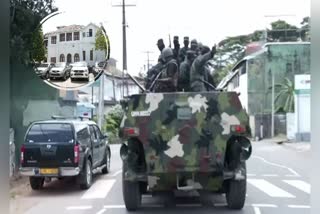 Sri Lanka Crisis: Military armoured vehicles seen on the roads of Colombo, Army deployed near parliament pm office