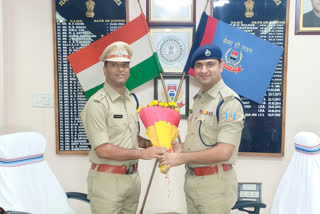 Kishore Kaushal took over as new SSP of Ranchi