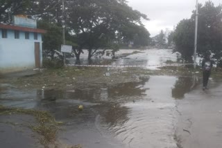 Bhadravathi new bridge submerged