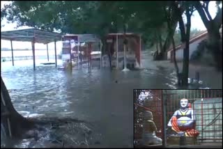 Place of Shri Raghavendra Swamy  penance Drowned