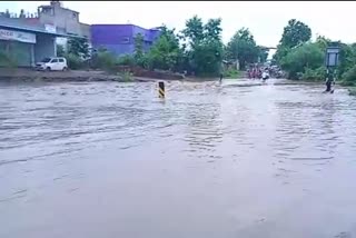 Pandariya flood like situation in Harinala