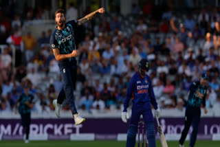 ENG vs IND  Reece Topley registers best ever figures by an England bowler in ODI cricket  Reece Topley ODI record  Reece Topley breaks Paul Collingwood s record  ENG vs IND  ഇന്ത്യ vs ഇംഗ്ലണ്ട്  Reece Topley  Paul Collingwood  റീസ് ടോപ്‌ലി  പോൾ കോളിങ്‌വുഡ്