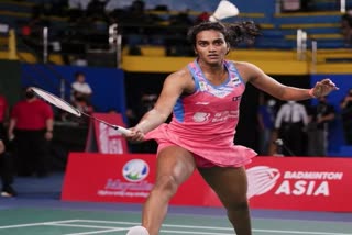 PV Sindhu in Singapore Open semifinals, PV Sindhu beats Han Yue, India badminton updates, Indians at Singapore Open