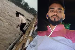 Young man goes missing after performing stunts in flood waters in Malegaon