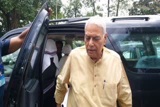Presidential candidate Yashwant Sinha meeting with Congress MLA and MPs in Ranchi