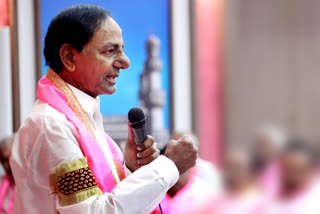 TRS Parliamentary Party meeting in Pragati Bhavan