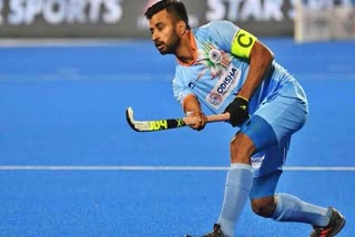 Hockey captain Manpreet Singh  Hockey captain  Hockey Match  Commonwealth Games  राष्ट्रमंडल खेल  हॉकी कप्तान मनप्रीत सिंह  हॉकी मैच  खेल समाचार  interview  साक्षात्कार