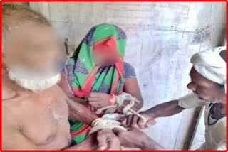 60 year old Man And A 35 year old Woman Were Beaten in khagaria