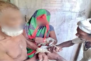 60 year old Man And A 35 year old Woman Were Beaten in khagaria