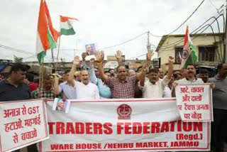 Traders hold protest against GST