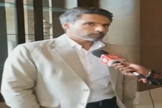 Iqbal Khan arrives in Indore for shooting