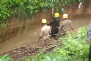 Auto driver washed away in Tumakur who went to take a selfie