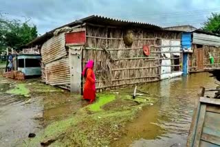 ganganagar-drowned-due-to-heavy-rain-i-harihara-taluk-of-davangere