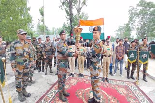 KARGIL VICTORY FLAME MARCH AT WUSSAN