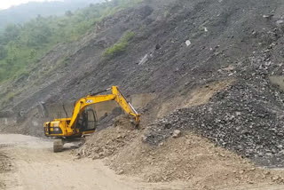 landslide risk on Kalsi Chakrata road