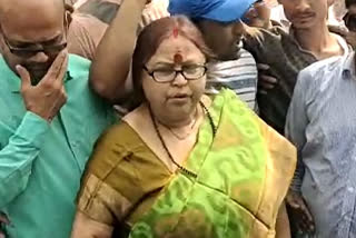 Sabitri Mitra denying any political influence in Malda Explosion Death