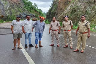 National Highway 30 blocked due to landslide in Balod