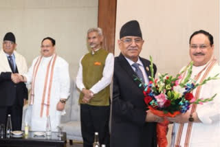 nepal ex pm meets jp nadda