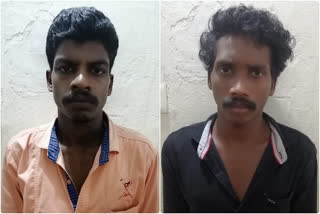 #pta arrest  two men got arrested for thrashing  crime news from pathanamthitta  Thrashing  Crime  Moral policing  ക്രൂര മര്‍ദനം  യുവാവിന് ക്രൂര മര്‍ദനം  പത്തനംതിട്ട