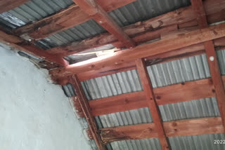 Government Inter College Sald building dilapidated