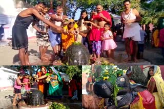 मोकामा के शिव मंदिरों में भक्तों का सैलाब