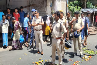 Jagatdal Road Blocked