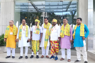 West Bengal BJP MLAs Left for Assembly to Participate in Presidential Election 2022 from Newtown Hotel