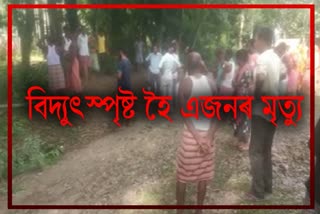 Man died of electric shock in Hojai