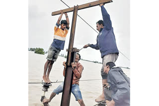 Flood Effect on Villages in Telangana