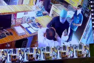 robbery in shop
