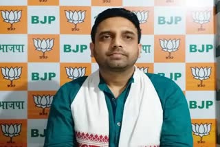 BJP spokesperson Kunal Shadangi