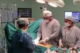 Rare surgery performed on a Dextrocardia patient