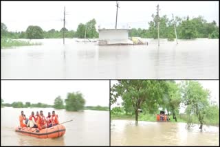 Flood situation continues in maharashtras chandrapur