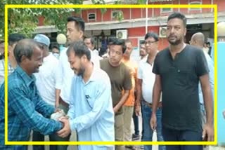 MLA Akhil Gogoi appear in Sivasagar CJM Court