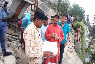 Under Construction Parking in Baurari tehri