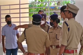 Five women, who were on NEET exam duty held in an educational institute in Kerala, were arrested on Tuesday here for allegedly asking girl students to remove their innerwear for appearing for the test held on Sunday.