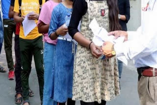 Five women, who were on NEET exam duty held in an educational institute in Kerala, were arr