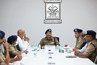 DGP Ashok Kumar held Meeting with Police officers