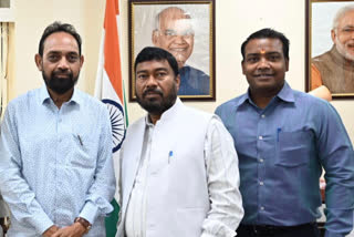 MP Vidyut Varan Mahto met Union Minister of State for Labor