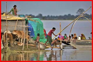 বানত বিপৰ্যস্ত ৰাজ্যৰ মীন অর্থনীতি : মীন খণ্ডত ১০০ কোটি টকাৰ লোকচান