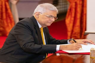 Sri Lankan President Ranil Wickremesinghe